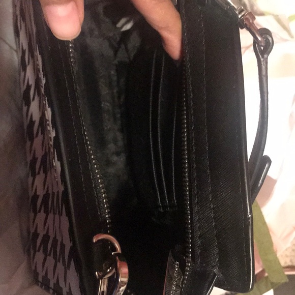 MK herringbone print mini long strap purse - Picture 2 of 2